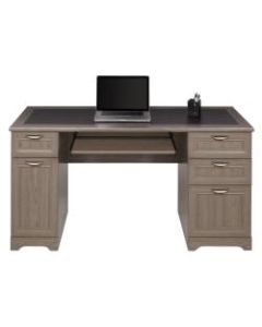 Realspace Magellan 59inW Managers Desk, Gray