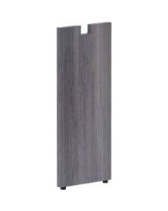Lorell Weathered Charcoal Laminate Desking - 12in x 1in x 28.5in - Finish: Weathered Charcoal Laminate