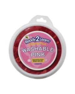 Ready 2 Learn Jumbo Washable Stamp Pad, Pink, Pack of 6