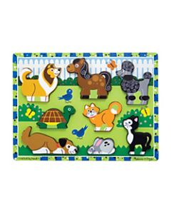 Melissa & Doug Pets 8-Piece Chunky Puzzle