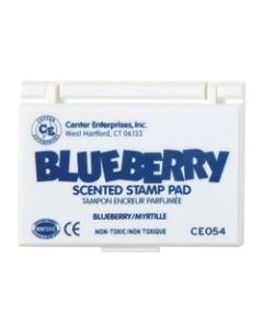 Ready 2 Learn Scented Stamp Pads, Blueberry Scent, 2 1/4in x 3 3/4in, Blue, Pack Of 6