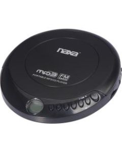 Naxa NPC-320 CD Player - Black - FM Tuner - CD-DA, MP3