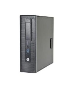 HP EliteDesk 800 G1 Refurbished Desktop PC, Intel Core i7, 8GB Memory, 256GB Solid State Drive, Windows 10, OD2-0259