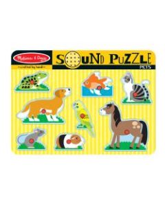 Melissa & Doug Pets 8-Piece Sound Puzzle