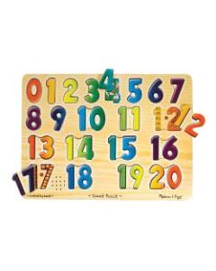 Melissa & Doug Numbers 21-Piece Sound Puzzle