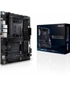 Asus Pro WS X570-ACE Workstation Motherboard - AMD Chipset - Socket AM4 - ATX - Ryzen 7, Ryzen 7 PRO, Ryzen 5, Ryzen 5 Pro, Ryzen 3, Ryzen 3 PRO, Ryzen 9 Processor Supported - 128 GB DDR4 SDRAM Maximum RAM - DIMM, UDIMM
