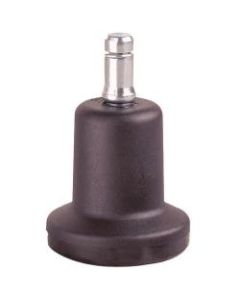 Master Caster Bell Glide Casters, Stem B, 7/16in x 7/8in, Pack Of 5