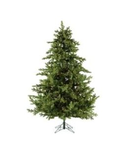 Fraser Hill Farm Southern Peace Pine Christmas Tree, With Clear LED Lighting, 6 1/2ft, Green