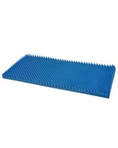 DMI Convoluted Foam Mattress Topper, Queen, Blue