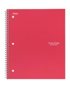 Five Star Wirebound 1-subject Notebook - 100 Sheets - Ring8in10.5in - Bend Resistant, Crack Resistant - 1Each