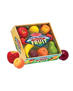 Melissa & Doug Play-Time 8-Piece Produce Fruit