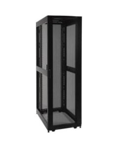 Tripp Lite 42U Rack Enclosure 36in Depth w Doors No Sides 3000lb Capacity - 42U Rack Height x 19in Rack Width - Black - 2250 lb Dynamic/Rolling Weight Capacity - 3000 lb Static/Stationary Weight Capacity