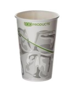 Eco-Products Double-Sided PLA Paper Cold Cups, 16 Oz, Multicolor, Pack Of 1,000 Cups