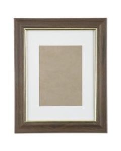 SKILCRAFT Certificate/Photo Vinyl Frames, 8-1/2in x 11in, Walnut, Pack Of 12 Frames (AbilityOne 7105014089957)