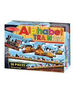 Melissa & Doug 28-Piece Alphabet Train Floor Puzzle