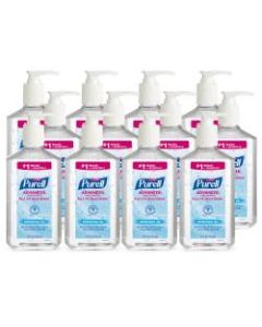 Purell Instant Hand Sanitizer, 12 Oz. Pump Bottles, Carton Of 12