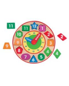 Melissa & Doug Shape Sorting Clock