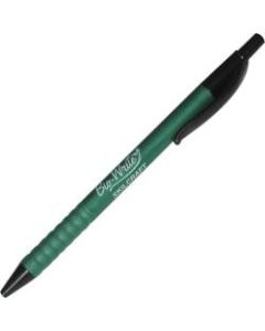 SKILCRAFT Bio-Write Retractable Pens, Fine Point, Black Ink, Pack Of 12 (AbilityOne 7520-01-578-9304)