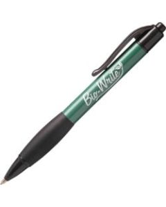 SKILCRAFT Bio-Write Retractable Pens, Fine Point, Black Ink, Pack Of 12 (AbilityOne 7520-01-578-9306)