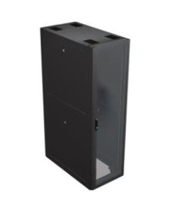 Vertiv DCE Rack - 48U H x 600-mm W x 1200-mm D (E48612) - For PDU, Server - 48U Rack Height x 19in Rack Width - Black Powder Coat - Steel - 2500 lb Dynamic/Rolling Weight Capacity - 3000 lb Static/Stationary Weight Capacity