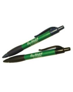 SKILCRAFT Bio-Write Retractable Pens, Medium Point, Black Ink, Pack Of 12 (AbilityOne 7520-01-578-9307)