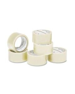 SKILCRAFT Economy-Grade Packaging Tape, 2in x 55 Yd., Clear, Pack Of 6 (AbilityOne 7510-01-579-6871)
