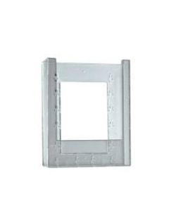 Azar Displays Wall-Mount Brochure Holders, Bifold, 1 Pocket, 7 7/8inH x 6 1/4inW x 1 1/4inD, Pack Of 10