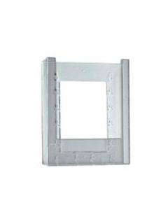 Azar Displays Wall-Mount Brochure Holders, Bifold, 1 Pocket, 7 7/8inH x 6 1/4inW x 1 1/4inD, Pack Of 10