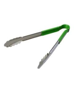 Dura-Kool Tongs, 12in, Green, Pack Of 12