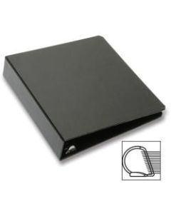 SKILCRAFT 3-Ring Binder, 1in D-Rings, 81% Recycled, Black (AbilityOne 7510-01-579-9329)