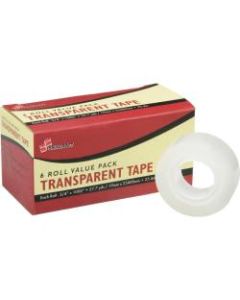 SKILCRAFT Glossy Finish Transparent Tape, 3/4in x 1,000in, (AbilityOne 7510-01-580-6225)