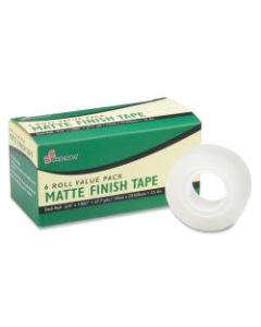 SKILCRAFT Matte Finish Transparent Tape, 3/4in x 1,000in, (AbilityOne 7510-01-580-6226)