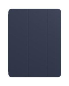 Apple Smart Folio Carrying Case (Folio) for 12.9in Apple iPad Pro (3rd Generation), iPad Pro (4th Generation), iPad Pro (5th Generation) Tablet - Deep Navy - Polyurethane