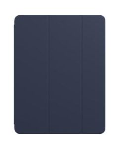 Apple Smart Folio Carrying Case (Folio) for 12.9in Apple iPad Pro (3rd Generation), iPad Pro (4th Generation), iPad Pro (5th Generation) Tablet - Deep Navy - Polyurethane