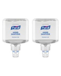 Purell Healthcare Advanced Hand Sanitizer Gentle & Free Foam Refills, For ES8 Touch-Free Dispensers, Fragrance Free, 40.6 Oz, Case Of 2 Refills