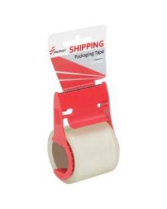 SKILCRAFT Packing Tape, 1-1/2in Core, With Dispenser, 1-7/8in x 22 Yd., Clear