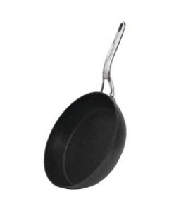 Starfrit 12in Fry Pan With Stainless Steel Handle, Black