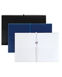 Office Depot Brand Poly Index Box With Cards, Assorted Colors