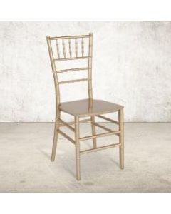 Flash Furniture Hercules Stackable Chiavari Chair, Gold