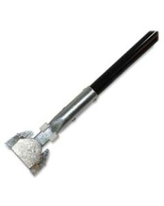 Genuine Joe Clip-on Dust Mop Steel Handle - Black - Vinyl, Steel