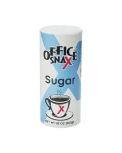 Office Snax Sugar Canister, 20 Oz.