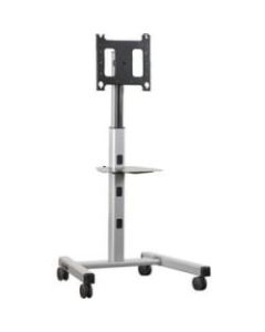 Chief Mobile Cart Kit: MFCUS with PAC700 Case - Up to 55in Screen Support - 125 lb Load Capacity - Flat Panel Display Type Supported37.1in Width - Floor Stand - Silver