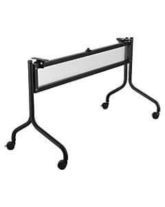 Safco Impromptu Mobile Training Table Base, For 60inW And 72inW Tabletops, Black