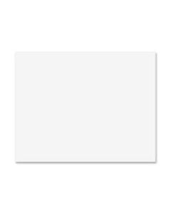 Pacon Peacock 100% Recycled Railroad Board, 22in x 28in, 6-Ply, White, Carton Of 25 Sheets
