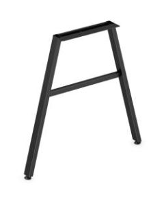 HON Mod Collection Worksurface 30inW A-leg Support - 30in - Finish: Black
