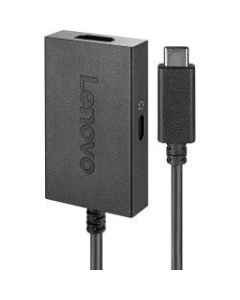 Lenovo USB C to HDMI Plus Power Adapter - External video adapter - USB-C - HDMI - for 100e Chromebook; Miix 720-12; Thinkpad 13; ThinkPad P51s; T470; X1 Tablet; X1 Yoga