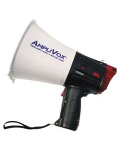 AmpliVox Emergency Response Megaphone, 10W Amplifier With Playback