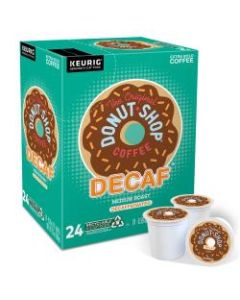 The Original Donut Shop Single-Serve Coffee K-Cup, Decaffeinated, Carton Of 24