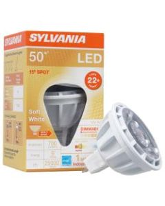 Sylvania LEDvance MR16 Dimmable 700 Lumens LED Light Bulbs, 5 Watt, 2700 Kelvin/Warm White, Case Of 6 Bulbs