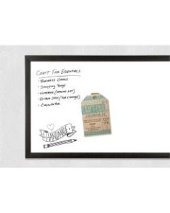 U Brands Magnetic Dry-Erase Whiteboard, 36in x 48in, Aluminum Frame With Black Finish